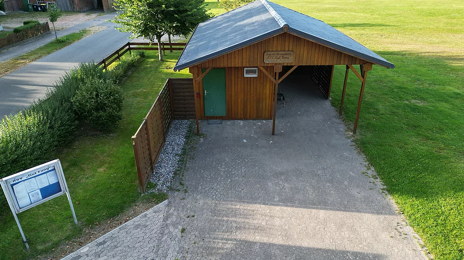 Vereinsheim vom ASV Christiansholm-Meggerholm